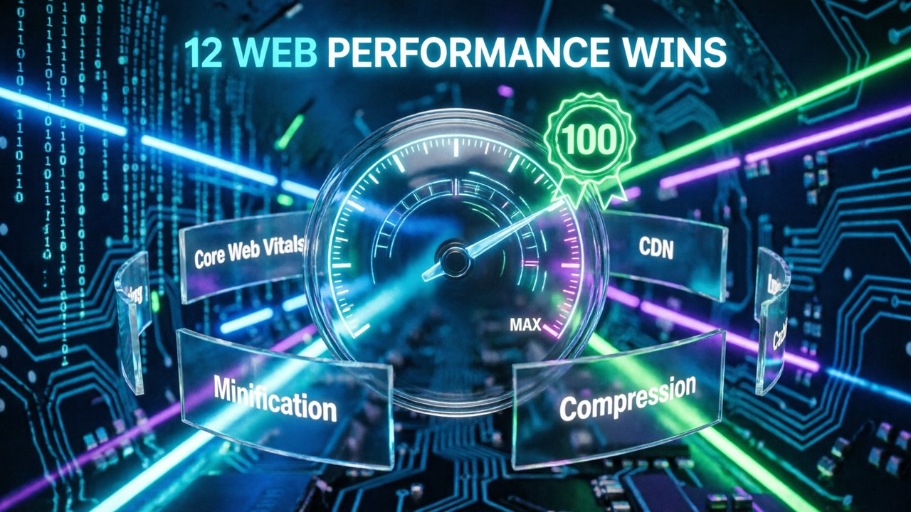 12 Web Performance Wins That Actually Matter