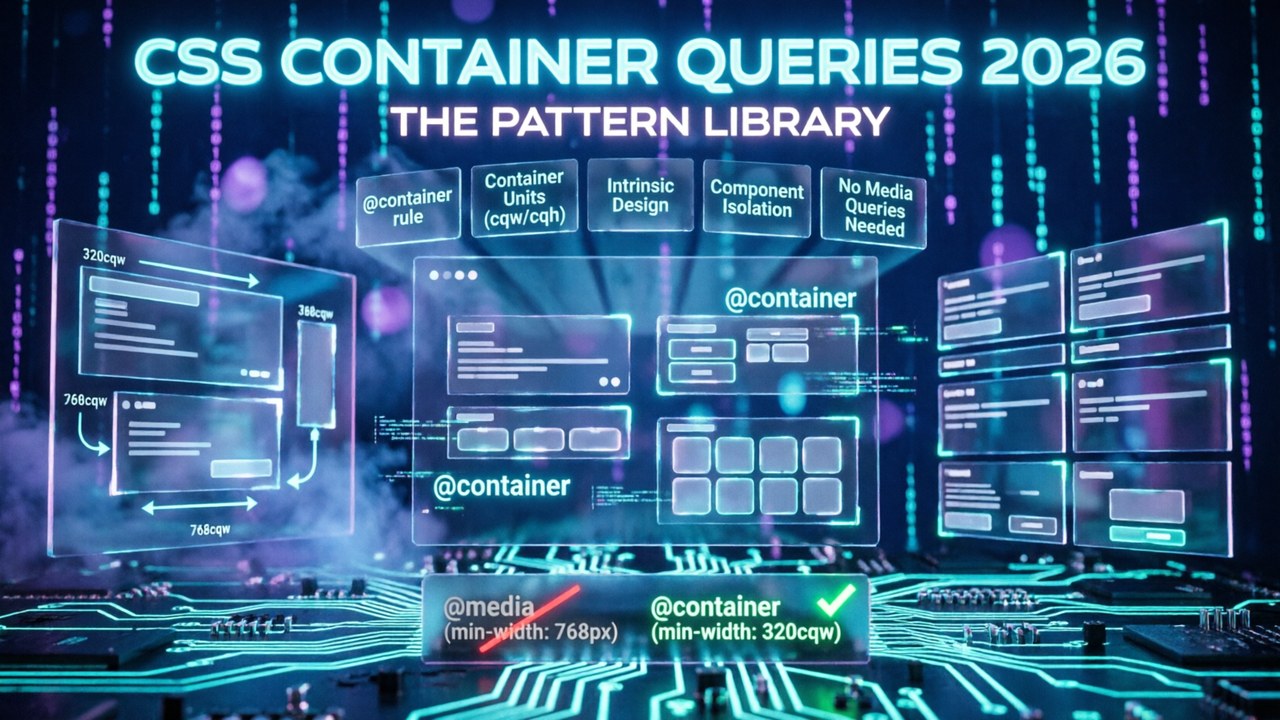 CSS Container Queries in Production: The Pattern Library