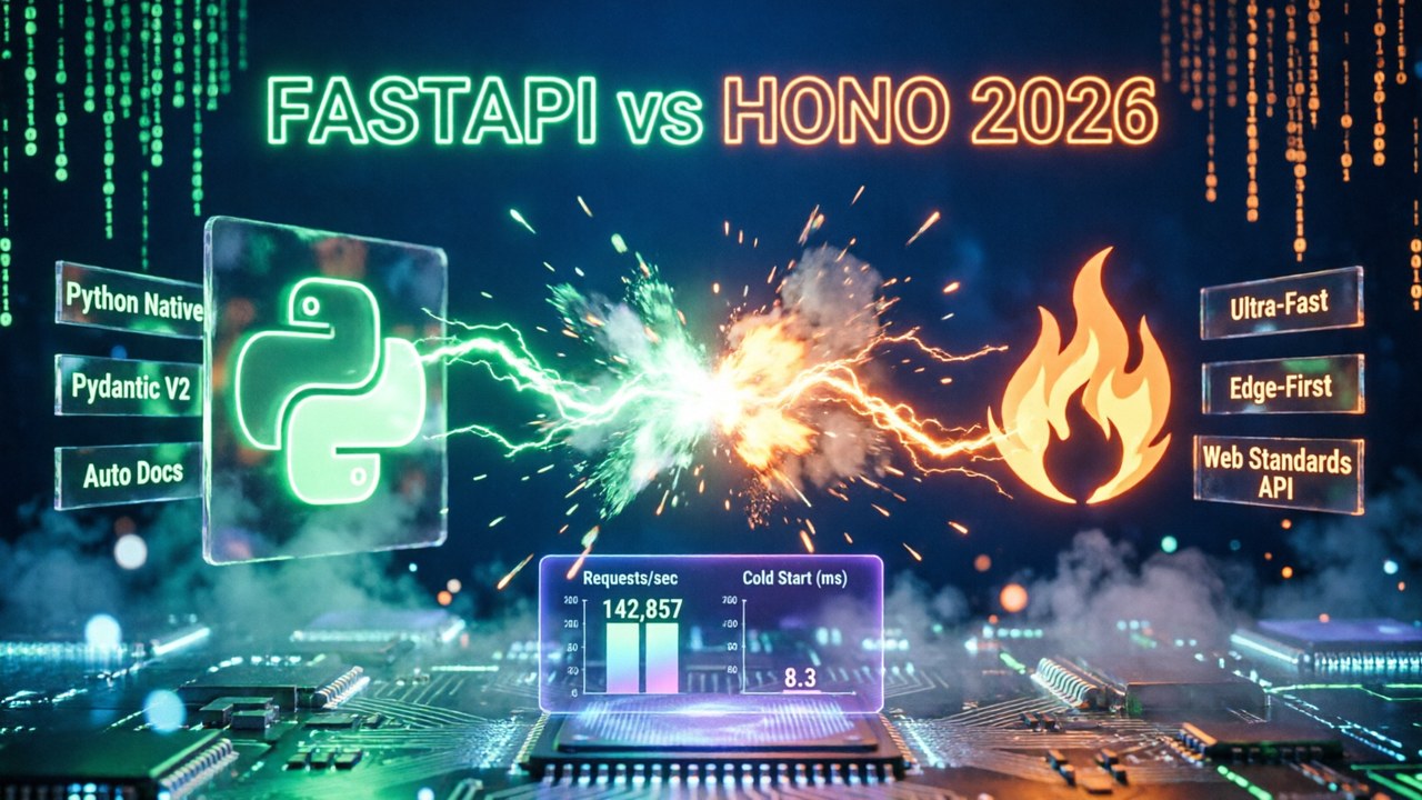 FastAPI vs Hono: Which Backend Wins in 2026