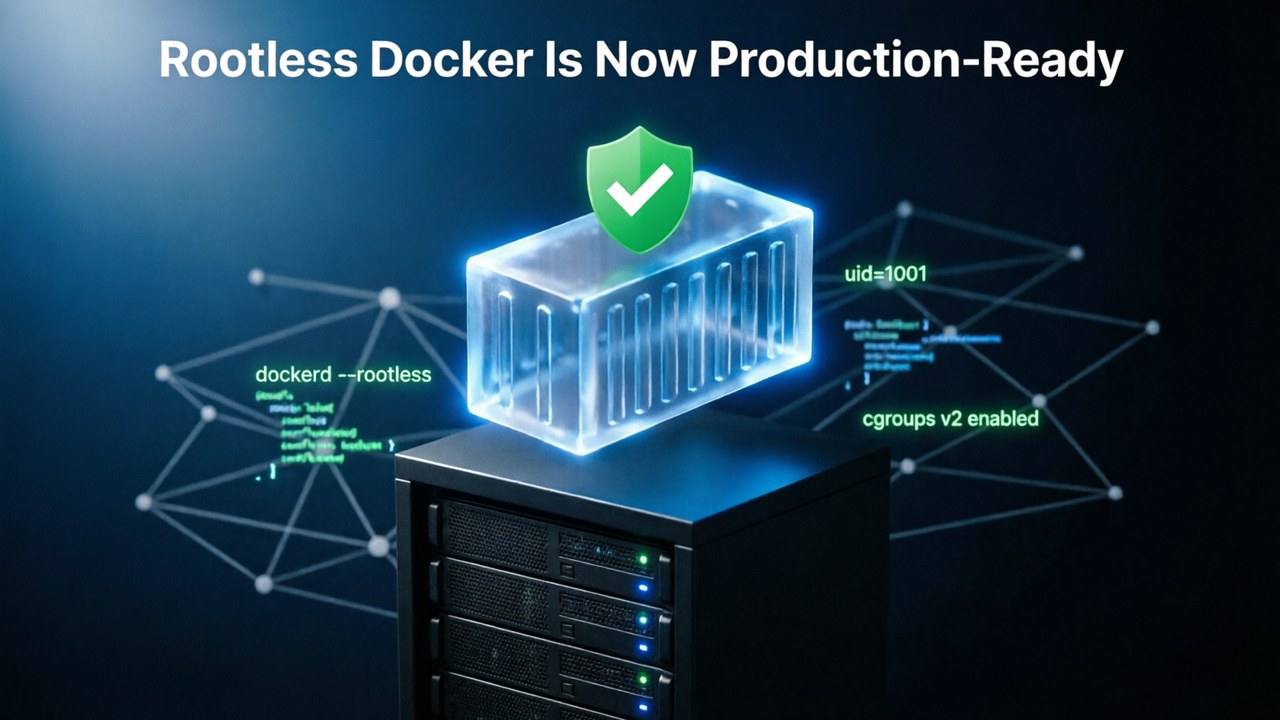 Rootless Docker Is Now Production-Ready